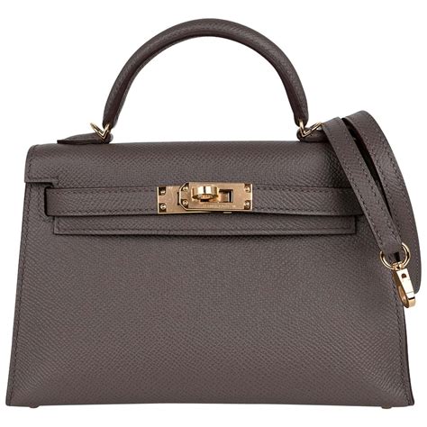 hermes mini kelly etain